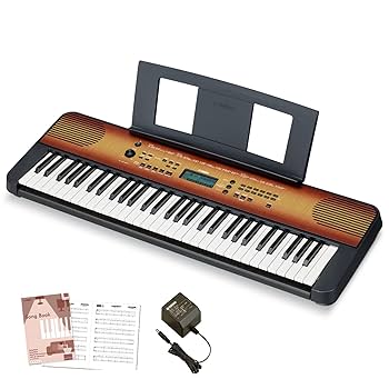 Amazon.co.jp: ヤマハ ポータブルキーボード 61鍵盤 メイプル調